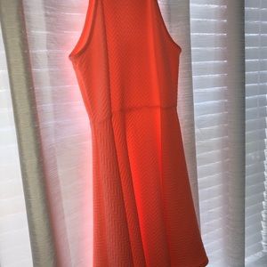 Sleeveless Key Hole Back - Bright Pinky Coral